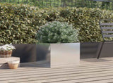 Planter Silver 42x40x39 cm Stainless Steel 841555