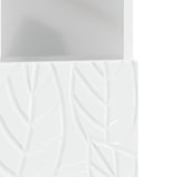 LED TV Cabinet High Gloss White Engineered Wood 897209