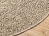 Rug ZIZUR Beige 120 cm Jute Look Indoor and Outdoor 4010415