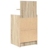 Bedside Cabinets with 2 Drawers 2 pcs Sonoma Oak 38x34x80 cm 861360