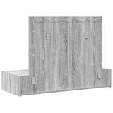 Dressing Table Grey 100 x 40 x 70 cm Engineered Wood 865240