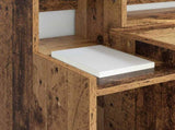 Desk with Shelf Old Wood 97 x 45 x 90 cm Engineered Wood 875240
