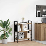 Bookshelf Artisan Oak 75 x 30 x 91 cm Engineered Wood 883975