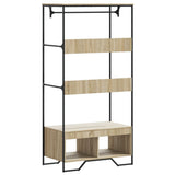 Wardrobe Sonoma Oak 90x50x180 cm Engineered Wood 848670