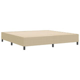 Platform Bed Frame Grey Green 200 x 200 cm Fabric 3337431