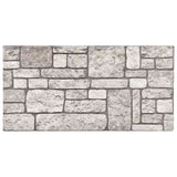3D Wall Panels with Grey Brick Design 10 pcs EPS 147205