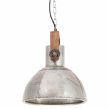320530 Industrial Hanging Lamp 25 W Silver Round 30 cm E27