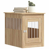 Dog Crate Furniture Sonoma Oak 55x80x68 cm Engineered Wood 838325