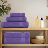 Towels "FROGN" 4 pcs Purple 100x200 cm 360 gsm 136891