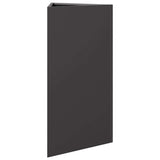 Garden Planter Black Triangular 40x34.5x75 cm Steel 851157
