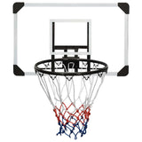Basketball Backboard Transparent 71x45x2.5 cm Polycarbonate 93670