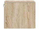 Wall-Mounted Bedside Cabinet Sonoma Oak 34.5 x 33 x 40 cm 898809