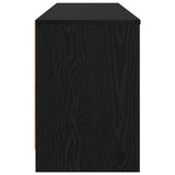 Bed Cabinet 2 pcs Black Oak 66 x 33 x 48 cm Engineered Wood 893724