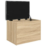 Storage Bench Sonoma Oak 62x42x45 cm Engineered Wood 835042