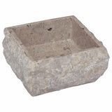 Sink Grey 30x30x13 cm Marble 149176