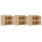 Sideboards 3 pcs Sonoma Oak Engineered Wood 3190192