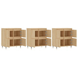 Sideboards 3 pcs Sonoma Oak Engineered Wood 3190192