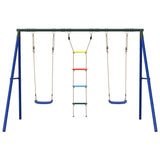 Outdoor Swing Set with Swings and Ladder 3283591