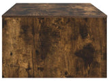 Coffee Table Smoked Oak 100 x 50 x 40 cm Engineered Wood 8000288