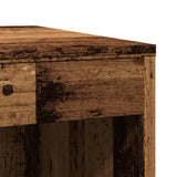 Cat Litter Box Enclosure Old Wood 47x59x42 cm Engineered Wood 857767