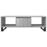 Coffee Table Grey Sonoma 104x60x35 cm Engineered Wood 827098