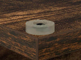 Record Cabinet Smoked Oak 36 x 36 x 95.5 cm Engineered Wood 8012830
