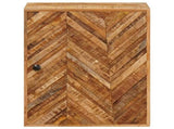 Hanging Cabinet Brown 38 x 33.5 x 48 cm Solid Mango Wood 4018936