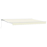 Manual Retractable Awning Cream 5 x 3 m 3420326
