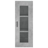 Highboard Concrete Grey 34,5x34x180 cm Engineered Wood 3199381