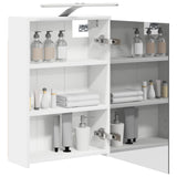 Bathroom Mirror Cabinet White 43 x 16 x 62.5 cm Engineered wood 889143