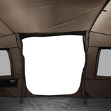 Camping Tent Tunnel 4-Person Brown Waterproof 4009414