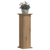 Plant Stand Artisan Oak 33x33x100 cm Engineered Wood 852986