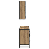 Bathroom Furniture Set 2 pcs Artisan Oak Engineered Wood 3402430