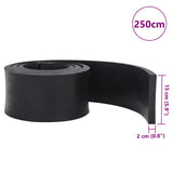 Rubber Edge for Snow Plow Black 250x15x2 cm 4103555