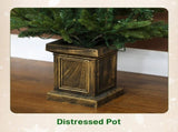 Set of Two Artificial 4ft Christmas Trees, with Lights - Green T3398P424888