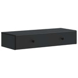 Wall-Mounted Side Table Wall-mounted Black 87.5 x 34.5 x 17 cm 899176