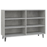 Sideboard Concrete Grey 103.5x35x70 cm Engineered Wood 806044