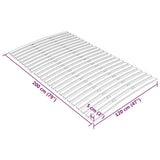 Bed Slats Replacement with 24 Slats 120x200 cm 340079