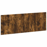 Wall-Mounted Headboard BREDA Smoked Oak Engineered Wood 897620
