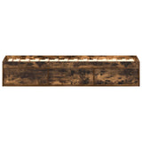 Bed Frame without Mattress Smoked Oak 75x190 cm Small Single Small Single 3203849