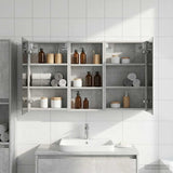 Bathroom Cabinet Set 3 pcs 110 x 10.5 x 60.5 cm Engineered wood 3403715