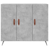 Sideboard Concrete Grey 90x34x80 cm Engineered Wood 828080