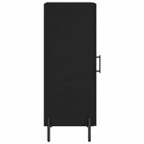 Sideboard Black 34.5x34x90 cm Engineered Wood 828805