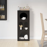 Sideboard Black 40 x 35 x 100.5 cm Engineered Wood 891305