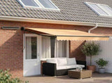 Solar Electric Awning 4.5 x 3 m Sand 100% Polyester 3426223