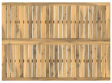 Coffee Table White 100 x 100.5 x 45 cm Solid Acacia Wood 901745