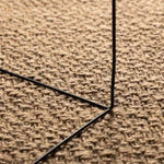 ZNTS Rug 140x200 cm Jute Look Indoor and Outdoor 364832