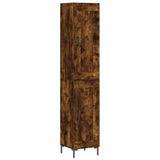 Highboard Smoked Oak 34.5x34x180 cm Engineered Wood 3200454