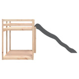 Bunk Bed with Slide&Ladder without Mattress 80x200 cm 3284239