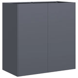 Planter Anthracite 80x40x80 cm Cold-rolled Steel 860712
